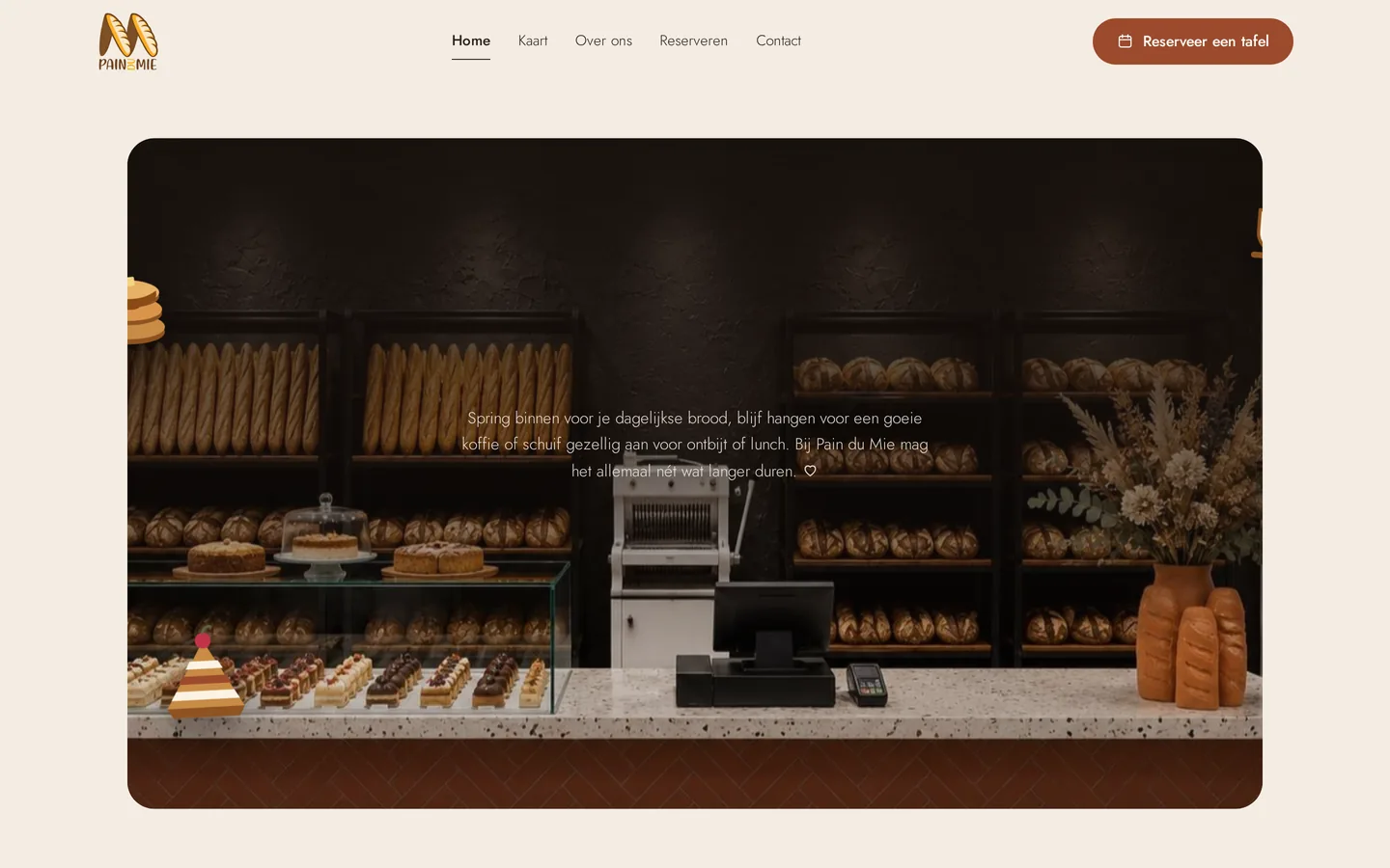 Pain du Mie – desktop
